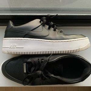 Wmns Air Force 1 Low 'Black'